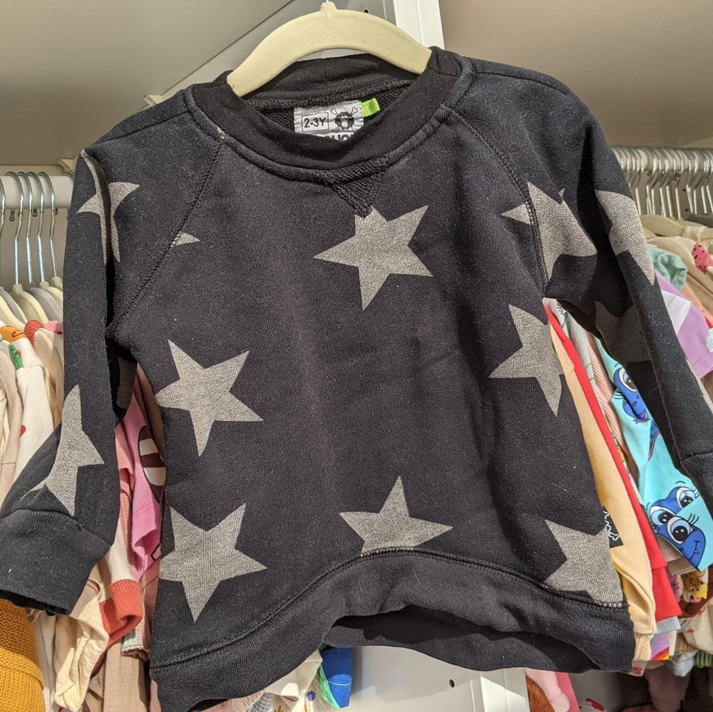 Nununu Black Sweatshirt